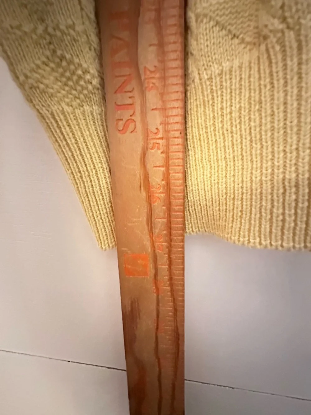 VTG M Polo Ralph Lauren Yellow Cable Knit Sweater 100% Cotton Crewneck Classic - Picture 11 of 12
